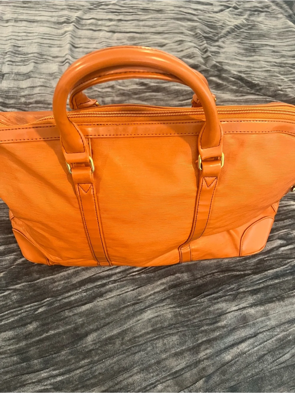 Balenciaga Men's Brown Leather Travel Tote